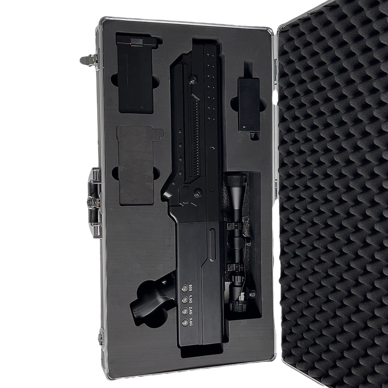  微山手持便携式枪型低空防御反制四通道B型